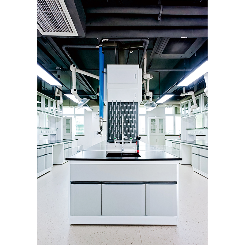 Wanshulin Laboratory All-Steel Floor-standing Central Table