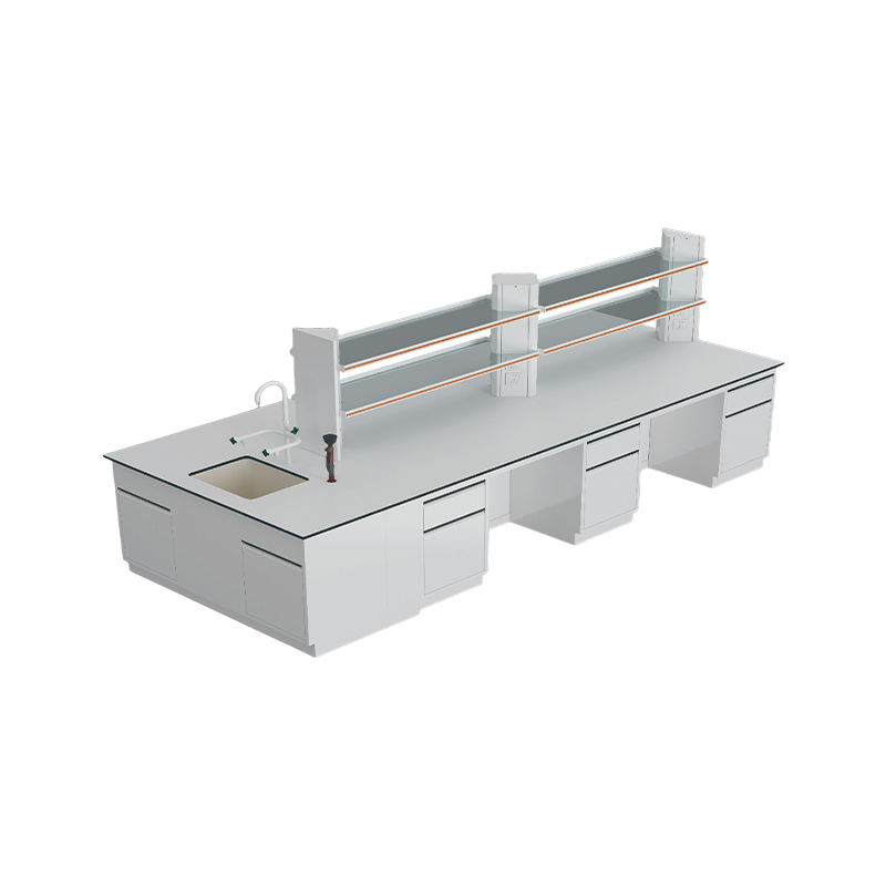 Wanshulin Laboratory All-Steel Floor-standing Central Table