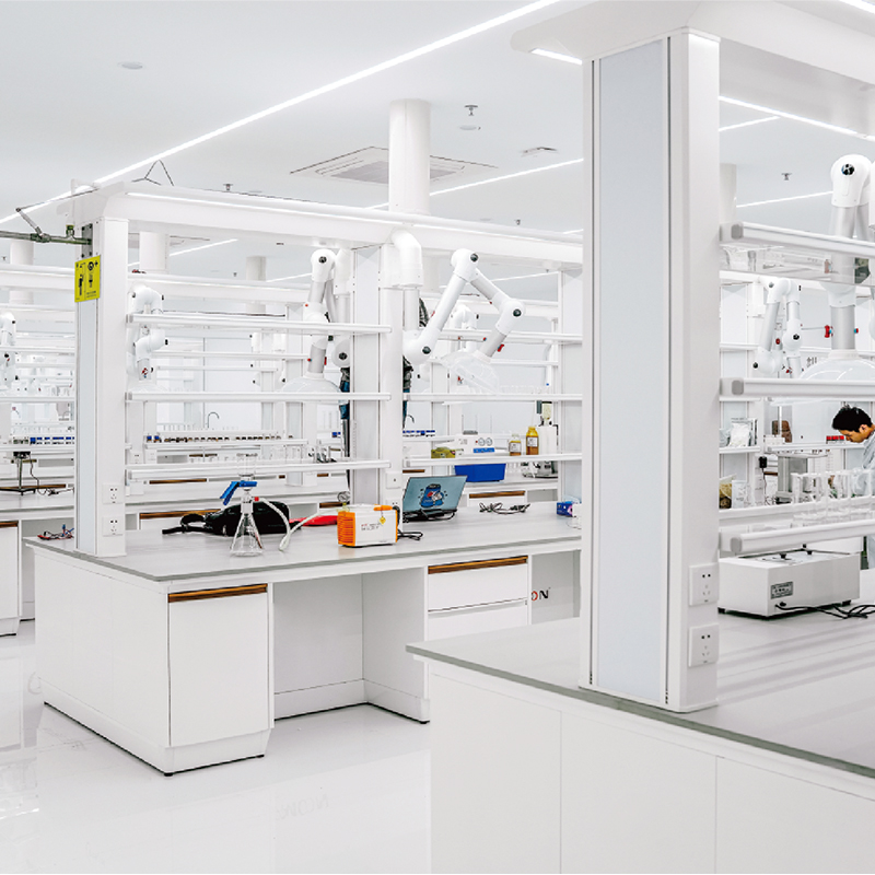 Wanshulin Laboratory All-Steel Floor-standing Central Table