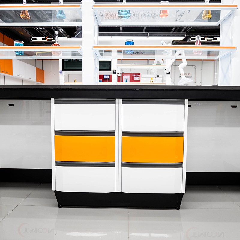 Wanshulin Laboratory All-Steel Floor-standing Central Table