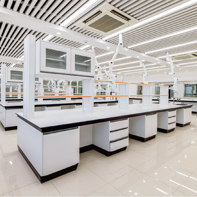 Alloy Lab Wall Bench Reagent Rack's safety design guarantees?