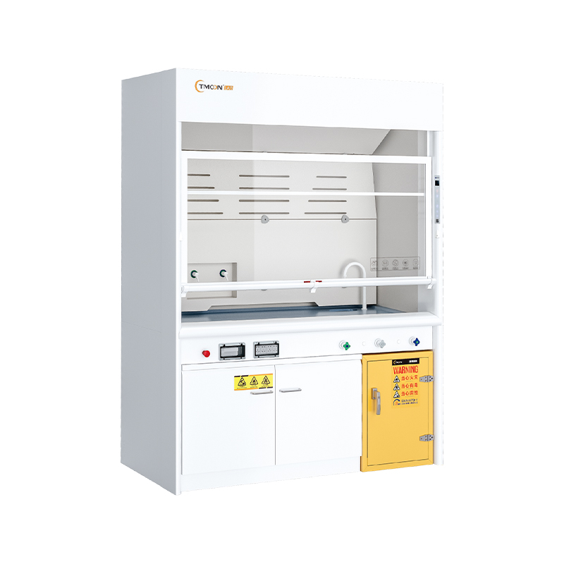Does the low-noise operation of a benchtop fume hood ensure a quiet laboratory environment and reduce long-term work-related distractions?